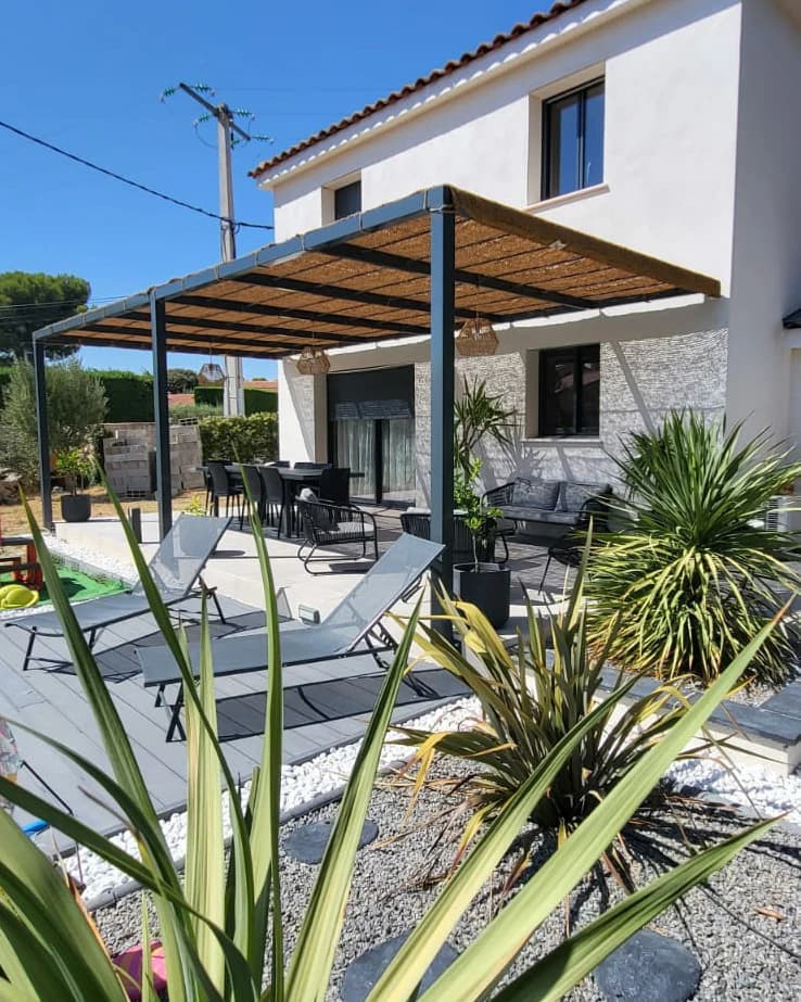 pergola dans le vaucluse